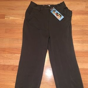 NWT Olive Green High Waisted Cigarette Pants